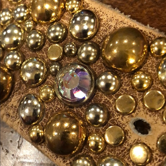 Vintage sequins and crystal  sparkle belt